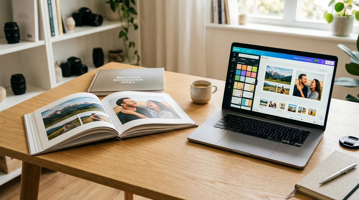 Cómo imprimir tu fotolibro diseñado en Canva en pasta dura en México